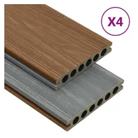 VidaXL WPC Terrassendielen mit Zubehör 10 m2 4 m