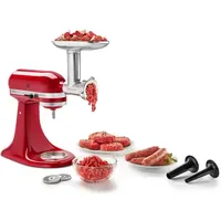 KitchenAid Fleischwolfvorsatz 5KSMMGA Silber