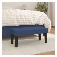 VidaXL Sitzbank Blau 70x30x30 cm Stoff