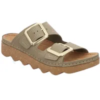 ROHDE Bequeme Pantoletten für Damen, grün Größe 36 EU