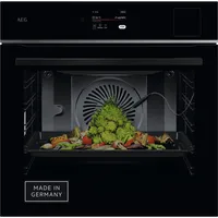 AEG Wifi Einbau-Dampfbackofen, Multidampfgarer, Serie 8 Touch-Swipe-Display, mit Schritt