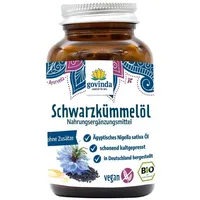Govinda Schwarzkümmelöl Kapseln bio (90St)