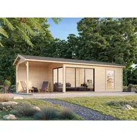 Palmako Gartenhaus Amanda 8,73 x 3,00 m Grau
