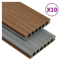 VidaXL WPC Terrassendielen mit Zubehör 25 m2 4 m