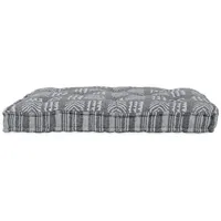 VidaXL Palettenkissen Grau 120x80x12 cm Stoff