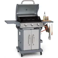 Klarstein Gasgrill für Camping Balkon Garten, Grill mit 3