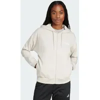 Adidas Essentials Linear French Terry Damen Kapuzensweater, grau -