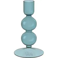 Villeroy & Boch Kerzenständer Bubble Glas Blau