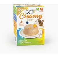 Catit Creamy Cups Mix-Pack, 4x25g