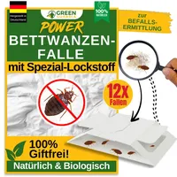 Green guardia Bettwanzen Falle mit Spezial-Lockstoff 12 St.