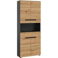Xonox.home Hochschrank Canower See , grau , Maße cm