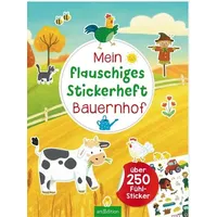 ArsEdition Mein flauschiges Stickerheft – Bauernhof