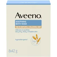 Aveeno beruhigender Badezusatz feuchtigkeitsspendendes Entspannungsbad mit natürlichem kolloidalem Hafer