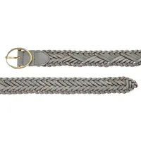 LASCANA Ledergürtel Damen grau Gr.100