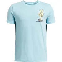 Under Armour Peace Love SS stream sonic yellow XL