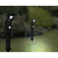 EGLO Solarleuchte Kunststoff 36,0 cm 2er Set schwarz