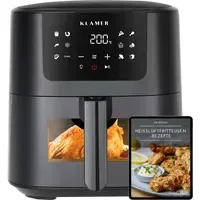 Klamer Heißluftfritteuse 5l XL schwarz