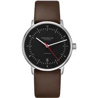 STERNGLAS NAOS Automatik Schwarz/Dunkelbraun