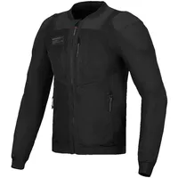 Alpinestars Troop-Air Pro Textiljacke - Schwarz/Schwarz / XL