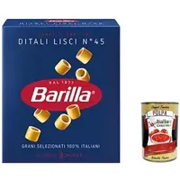 Barilla 5x Pasta Barilla Ditali lisci Nr. 45 Nudeln