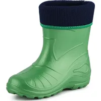 Ladeheid Kinder Mädchen Jungen Federleichte Eva Thermo Gummistiefel Gefüttert