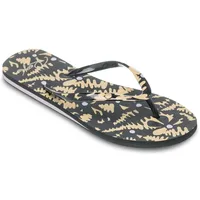 Roxy Portofino Iii Flip-flops / Black Fwhite / orangeorest,