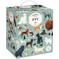  Puzzle 40 elementów. Puzzlove CzuCzu. Psy