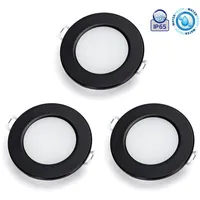 Aigostar 3er Set 4.8W LED Einbauspot Einbaustrahler Einbauleuchte 520