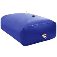 VidaXL Wassertank mit Wasserhahn Faltbar 5000 L PVC