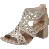 Rieker Damen 64773 Sandalette, Beige, 39 EU