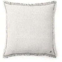 Marc O'Polo Zierkissen Fine Stripe Anthrazit, 50x50 cm, 80%