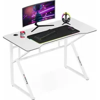 Huzaro Gaming-Tisch Hero 1.6 Weiß