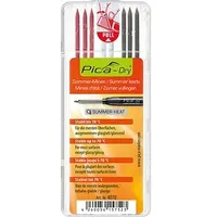 Pica Dry Sommer 4070 Fallminen-Bleistiftminen farbsortiert 2B 2,8 mm,