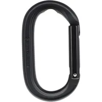 Black Diamond Oval Keylock Carabiner black (0002) ALL