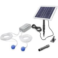Esotec Solar Teichbelüfter-Set 6/200 DUO Professional Plus LiFePo4 Akku