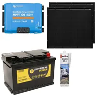 A-TroniX Solaranlage Wohnmobil 440W mit 100Ah Batterie und Victron