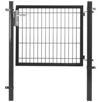 Estexo Gartentor 0,80 m Anthrazit