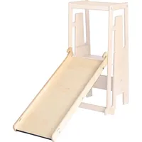 Tuki - mimodo ag TUKI Rutsche mit Maltafel, Beige