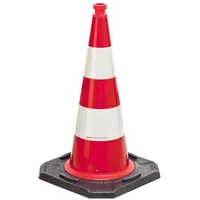 Dönges Verkehrsleitkegel nach TL, retroreflektierend, 500 mm, Folientyp B