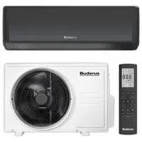 Buderus Logacool AC186i.3 schwarz 2,6 kW