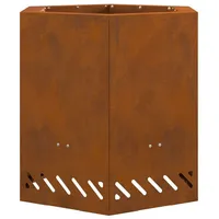 VidaXL Feuerplatz Braun 48 x 48 x 51 cm