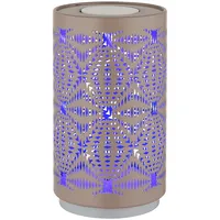 GLOBO Tischleuchte Beistellleuchte Nachttischlampe Akku RGB LED Touch champagner