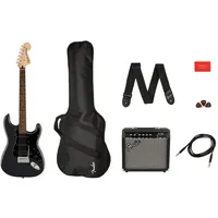 Squier Affinity Stratocaster HSS Charcoal Frost Metallic Pack