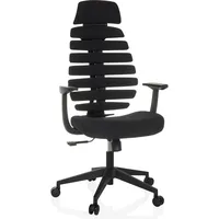 HJH Office Bürostuhl ERGO LINE ECO Stoff Schwarz