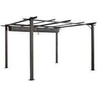 Konifera Pavillon-Ersatzdach »Tilos«, für 300x400cm, mit PU Beschichtung, grau