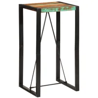 VidaXL Bartisch 60x55x110 cm Altholz Massiv - Braun
