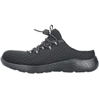 Rieker Clog , Schlupfschuh, Sommerschuh, Hausschuh mit MemoSoft-Ausstattung, schwarz,