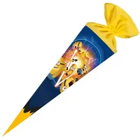 NESTLER Schultüte Mega Minions rund mit Filzverschluss 70cm