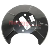METZGER Spritzblech, Bremsscheibe 6115147