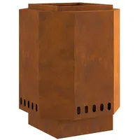 VidaXL - Feuerplatz Braun 38 x 38 x 51